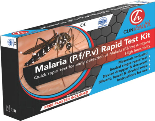 Clinihealth Malaria Test Device Complete SINGLE - image 2