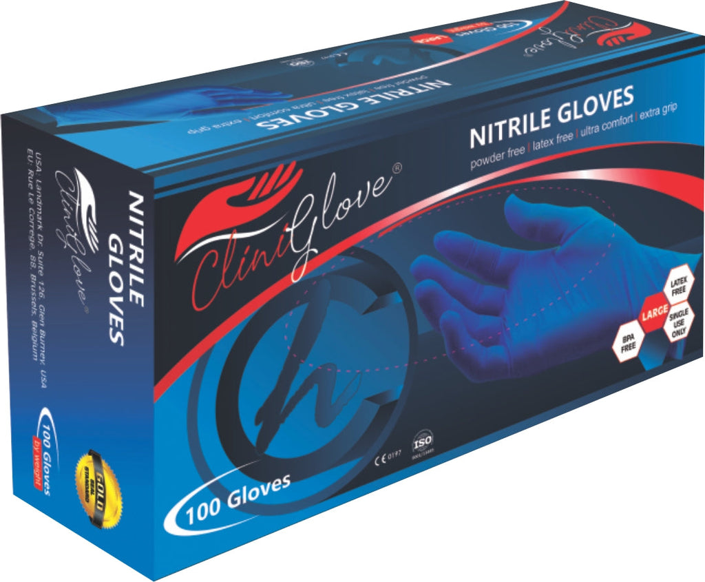 Nitrile Gloves Powder Free - 100s Clinihealth - image 2